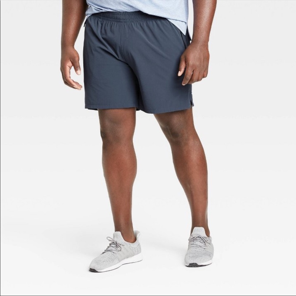 All In Motion (Target) Athletic Woven Shorts with Drawstring and Zipper Pockets